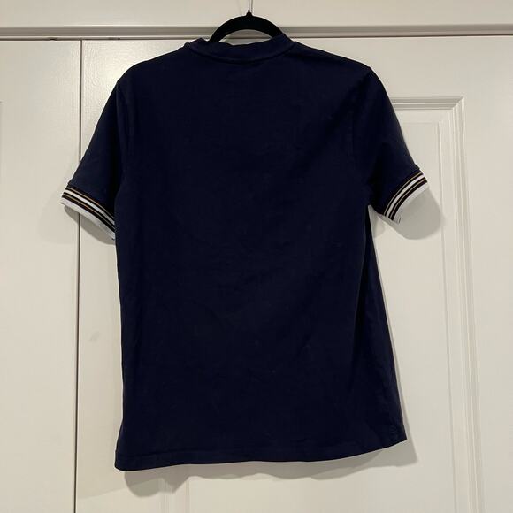 Ben Sherman The Original Men's Navy Crewneck T Shirt Short Sleeve Size Small - Picture 7 of 8